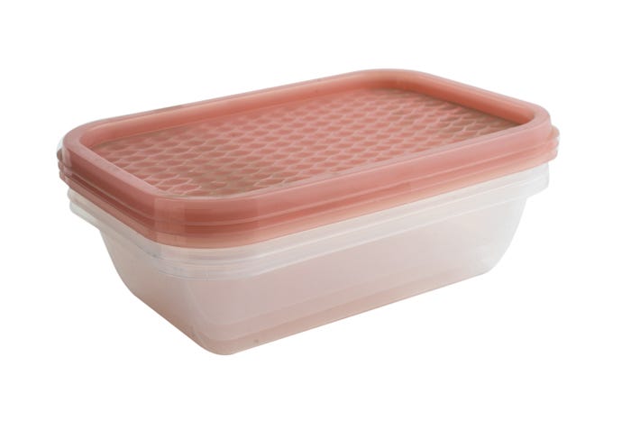 Get Fresh Containers- Pink, 1.45L (Pack of 3)