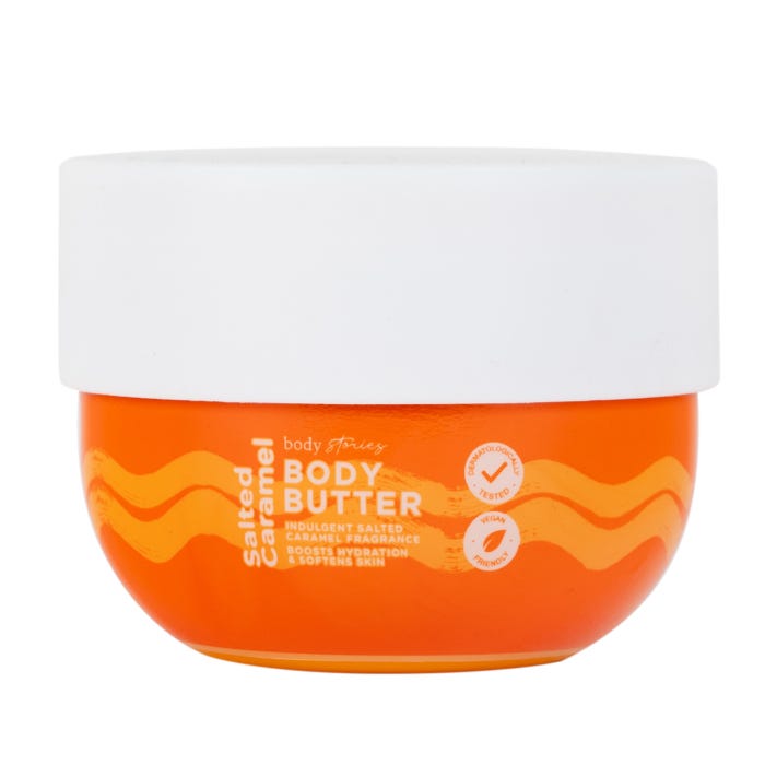 Body Stories Salted Caramel Body Butter, 200ml