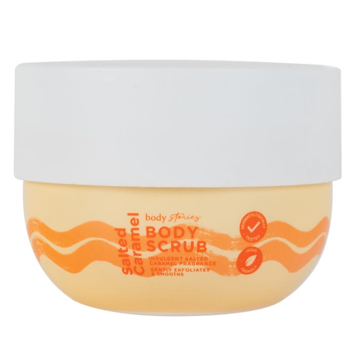 Body Stories Salted Caramel Body Scrub, 250g